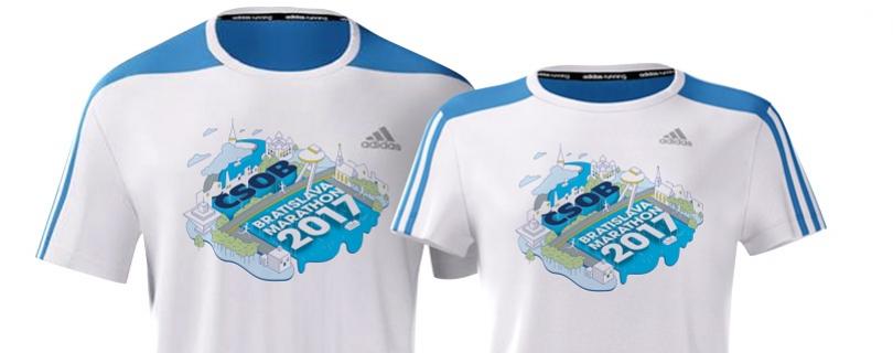 Na SOB Bratislava Marathon v triku z limitovanej edcie