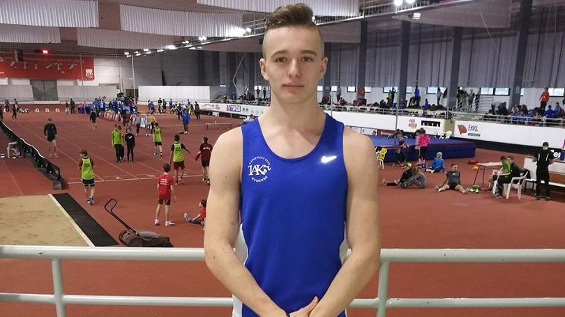 Matuk zaostal za slovenskm juniorskm rekordom na 60 m len o es stotn